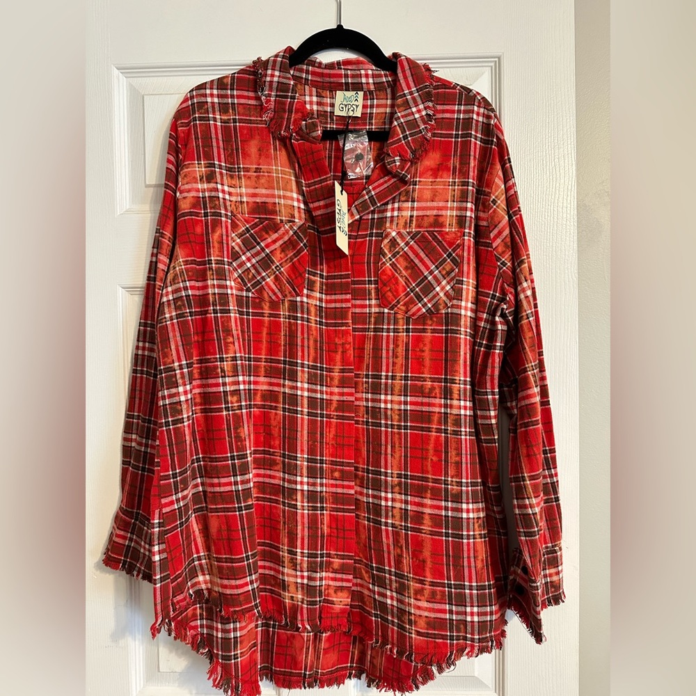 Jaded Gypsy Crisp Morning Air Flannel